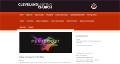 Desktop Screenshot of clevelandunitingchurch.com